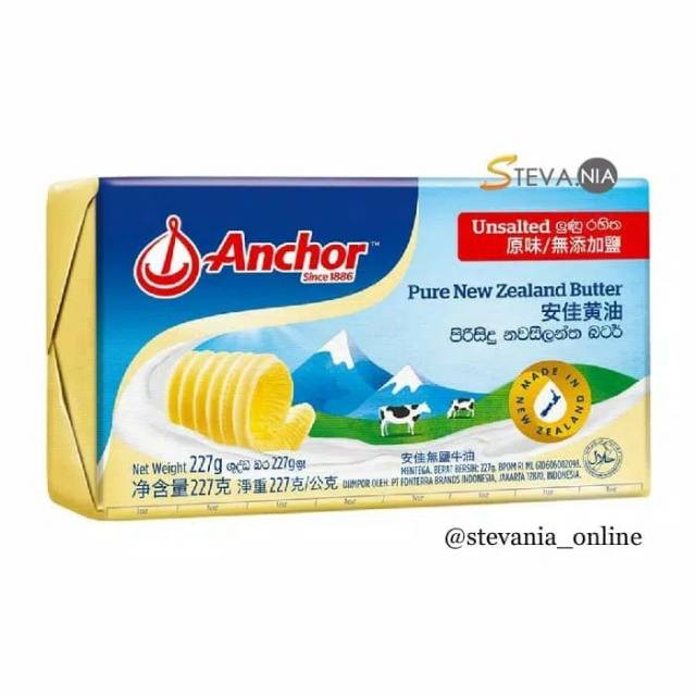 

Anchor Unsalted Butter 227gr