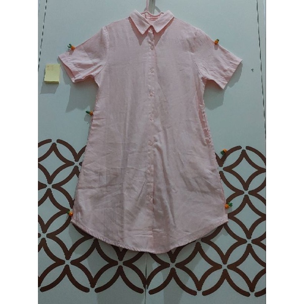 Dress Casual Pink Preloved