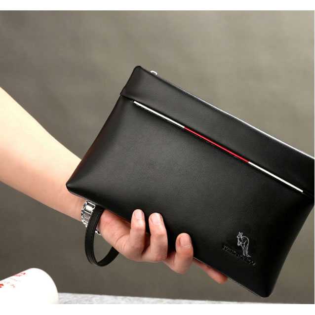 MLNSHP Rhodey Tas Genggam Dompet Kulit Clutch Bag Size Large - HB-005