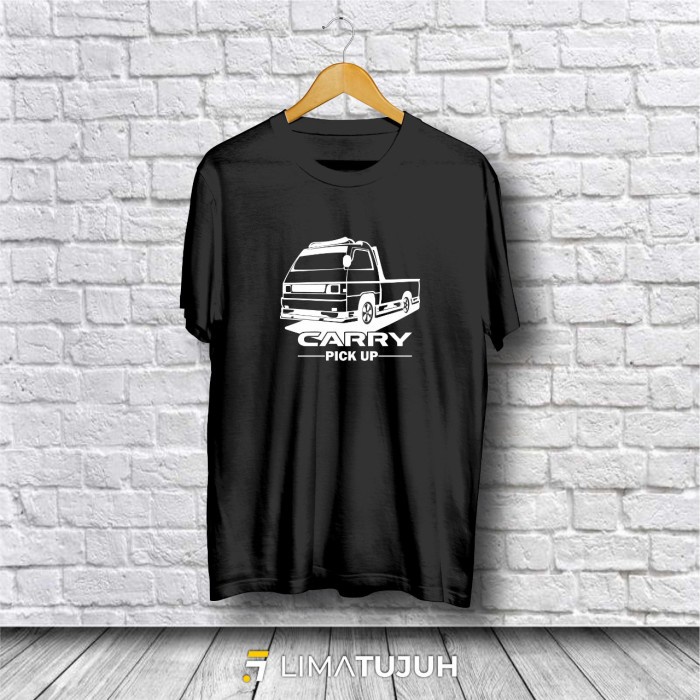 Baju Kaos Mobil Carry Pick Up Siluet Bahan Premium (TSF)