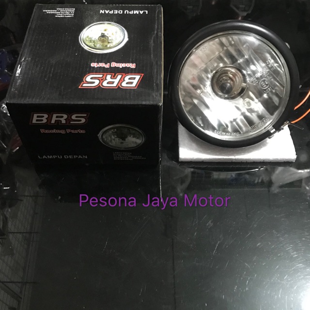 Lampu Depan Bulat Cb100 Lampu Depan Bulat Pesek Buat Motor Modif Custom Classic