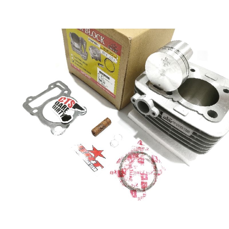 Blok Bore Up Boring Seher Piston BRT 63 mm KLX DTracker 150 CERAMIC KERAMIK
