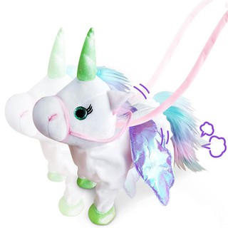  Bisa  Gerak Dan Bunyi Boneka  Unicorn Kuda  Musik Pony 