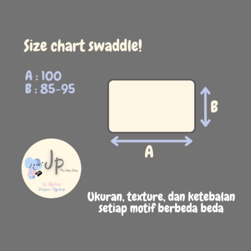 21JPSHOP - Swaddle set / bedong set kaos katun / bedong bayi motif / bedong set topi dan bandana