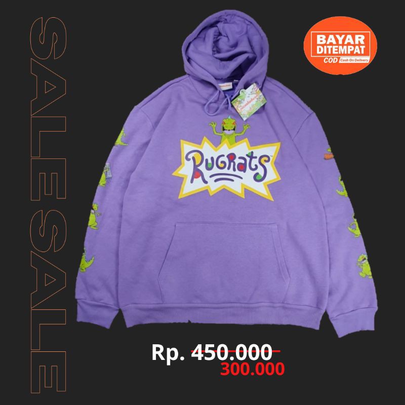 ORI HOODIE JAKET NICKELODEON RUGRATS ORIGINAL LIMITED