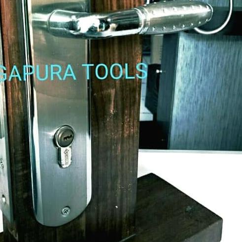 ☪ Kunci Pintu Besar / Handle Pintu 1 set Komplit. ➦