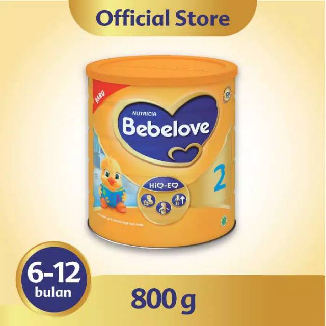 BEBELOVE SUSU FORMULA 800GRAM