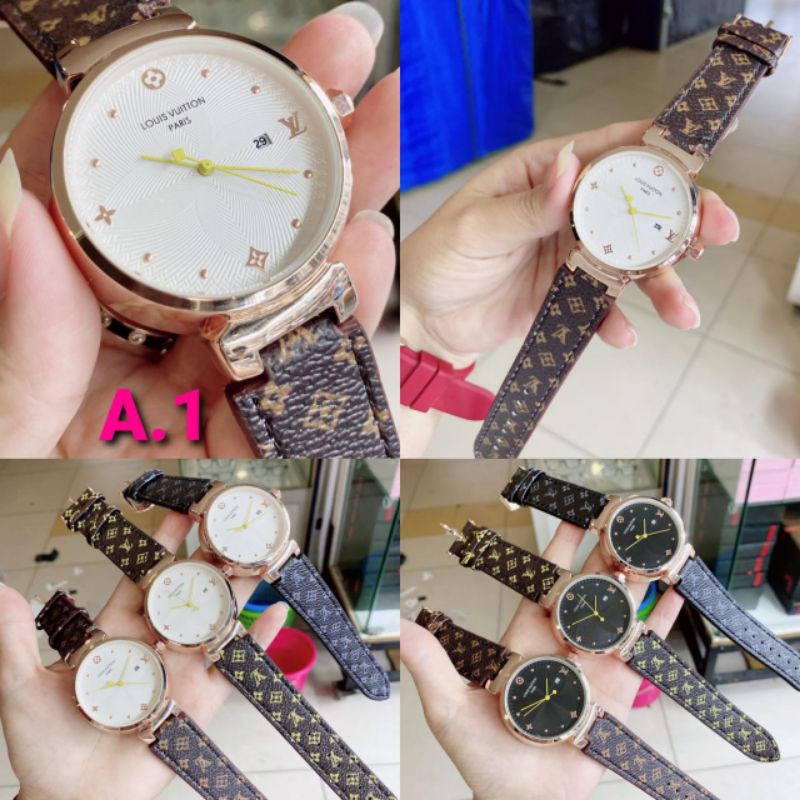 Jam Tangan Analog Wanita Louis Vuitton LV118 Grade Ultimate Premium