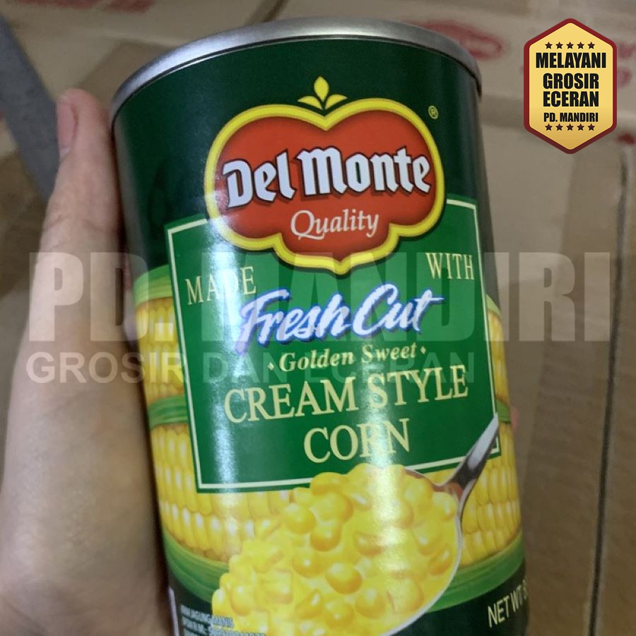 

DELMONTE CREAM STYLE CORN JAGUNG KRIM 425 GR