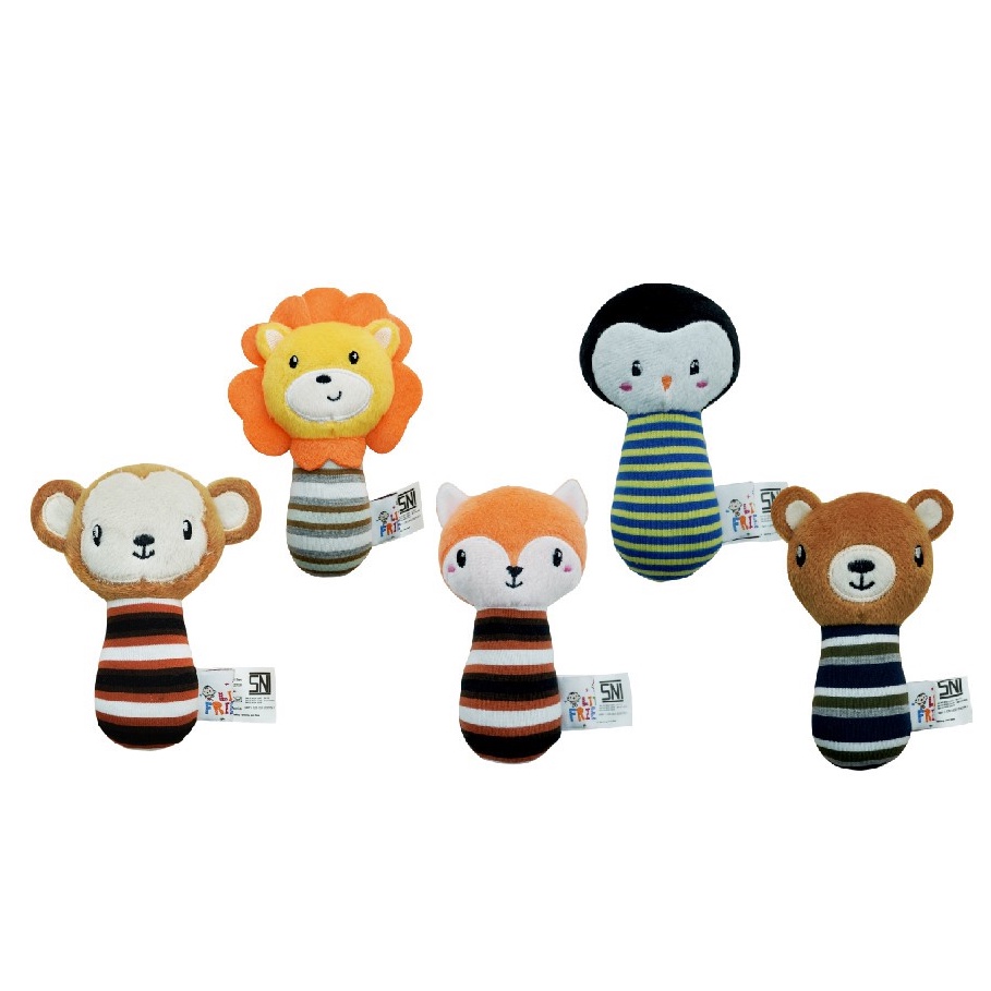 LITTLE FRIENDS Rattle Stick - Mainan Bayi