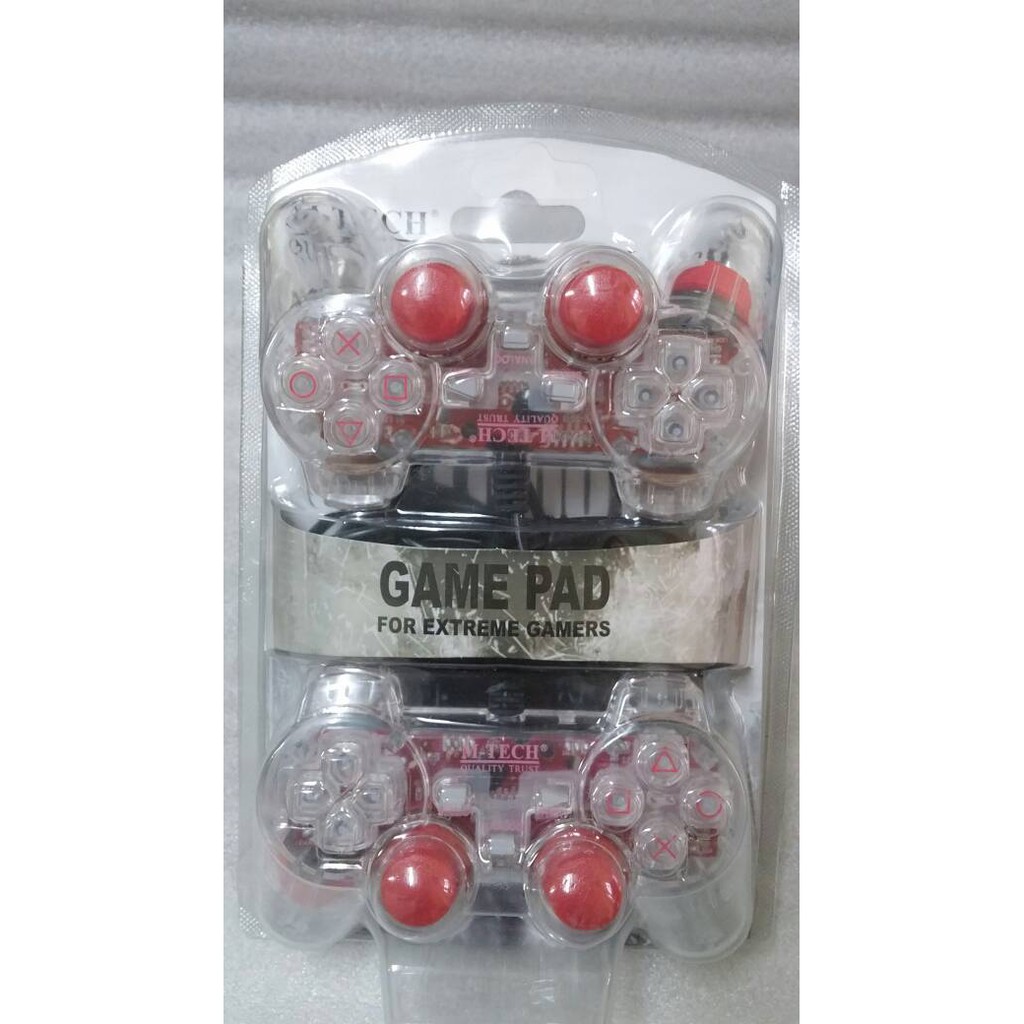 Game Pad Double M-tech Mt-830d Transparan