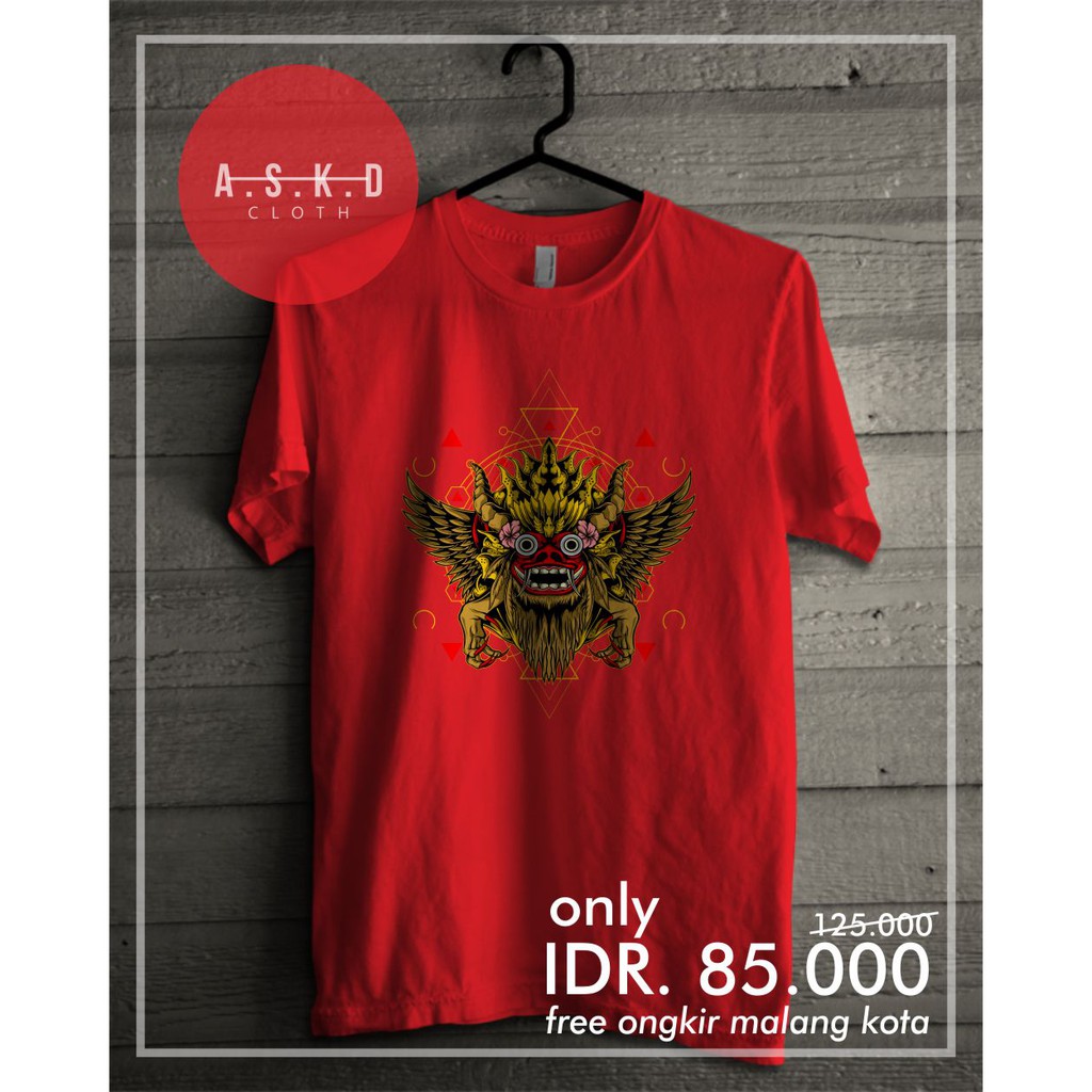 Kaos Cotton Combed Leak Bali