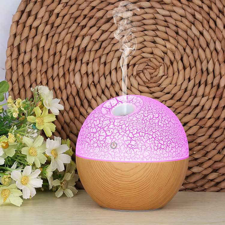 Ultrasonic Humidifier Aroma Essential Oil Humidifer RGB 130ml Humi Aromatherapy Pelembab Udara