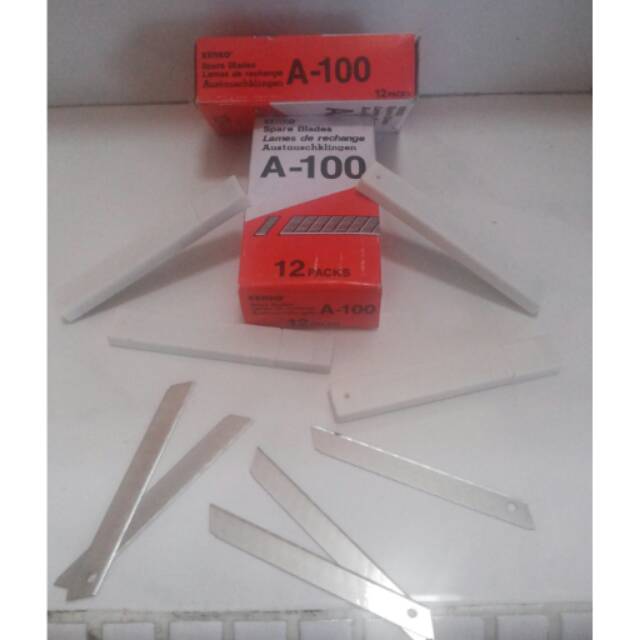 

Isi Cutter Kecil Kenko A-100 / Refill Spare Blade A100