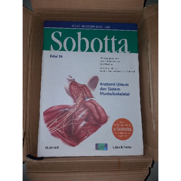 SOBOTTA Atlas Anatomi Tubuh Manusia SOBOTTA edisi 24 Jilid 123 ORIGINAL
