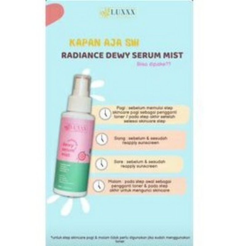 RADIANCE DEWY SERUM LUXXX BOTANICA