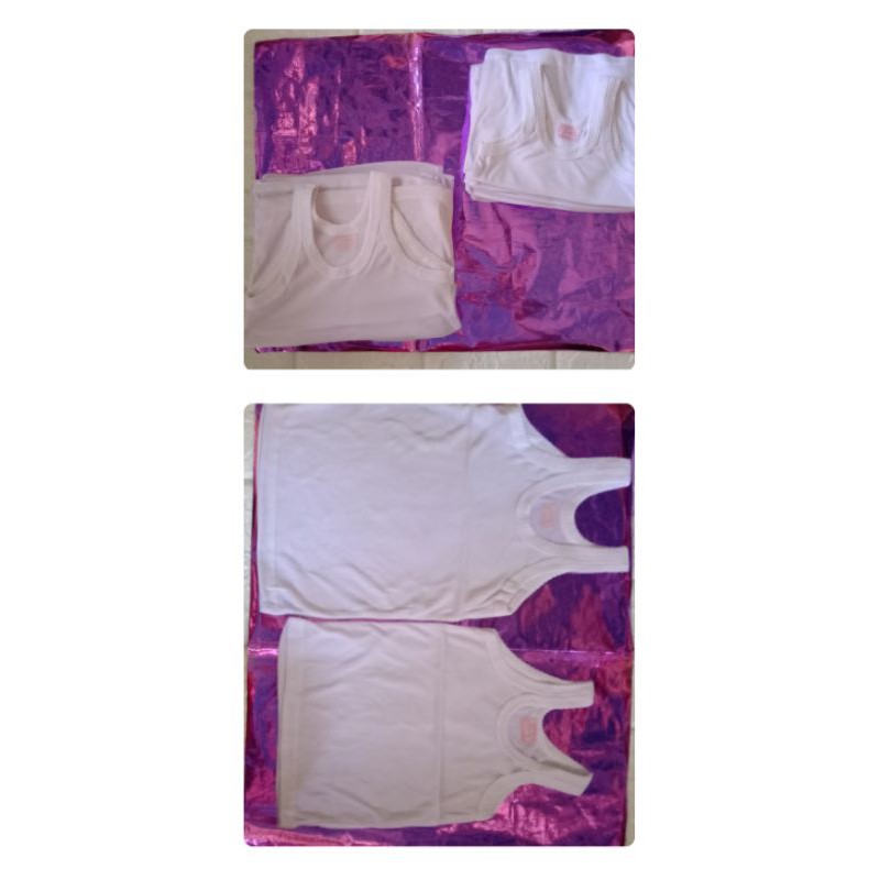 kaos Enjie 222P Singlet anak kaos dalam  putih