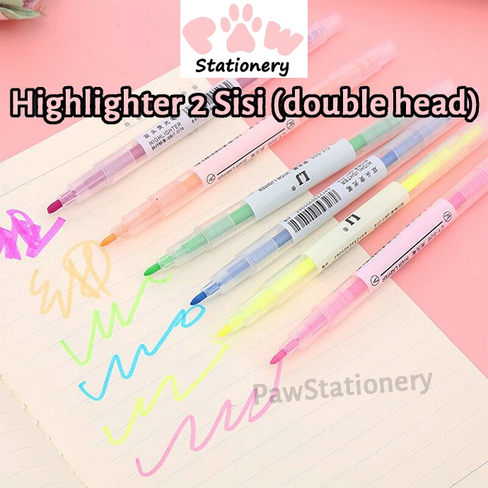 

Stabilo 2 Kepala Warna Warni Stabilo 6 Warna Highlighter 2 Kepala Double Head Highlighter