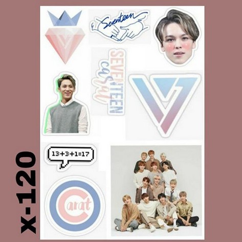

STIKER TUMBLR SEVENTEEN X-120