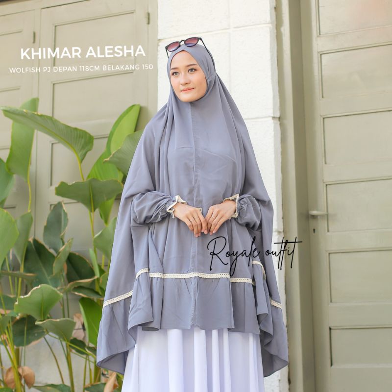 ALESHA KHIMAR  KHIMAR WOLFISH KHIMAR WOLFISH CADAR TALII