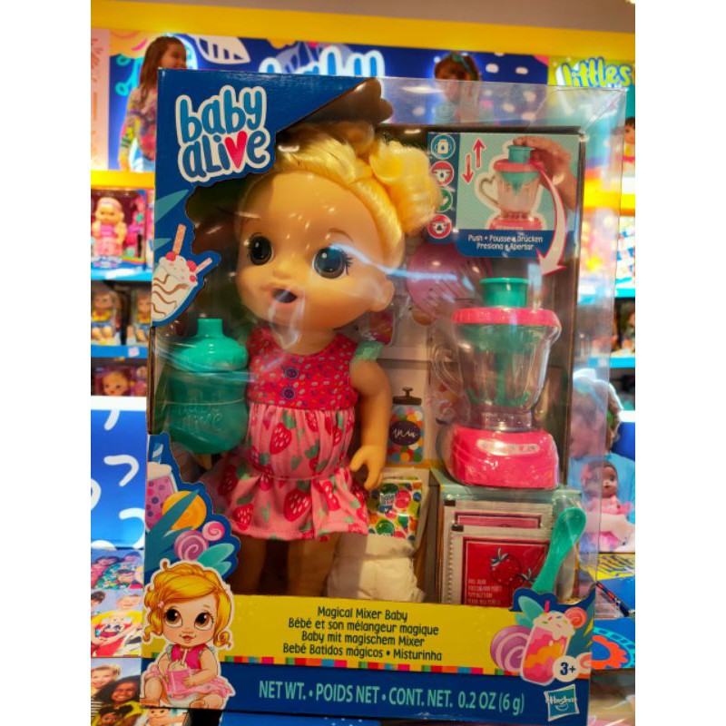 BABY ALIVE MAGICIAL MIXER ORIGINAL MAINAN BONEKA
