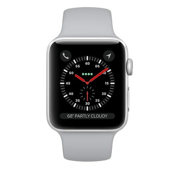 apple watch silver fog