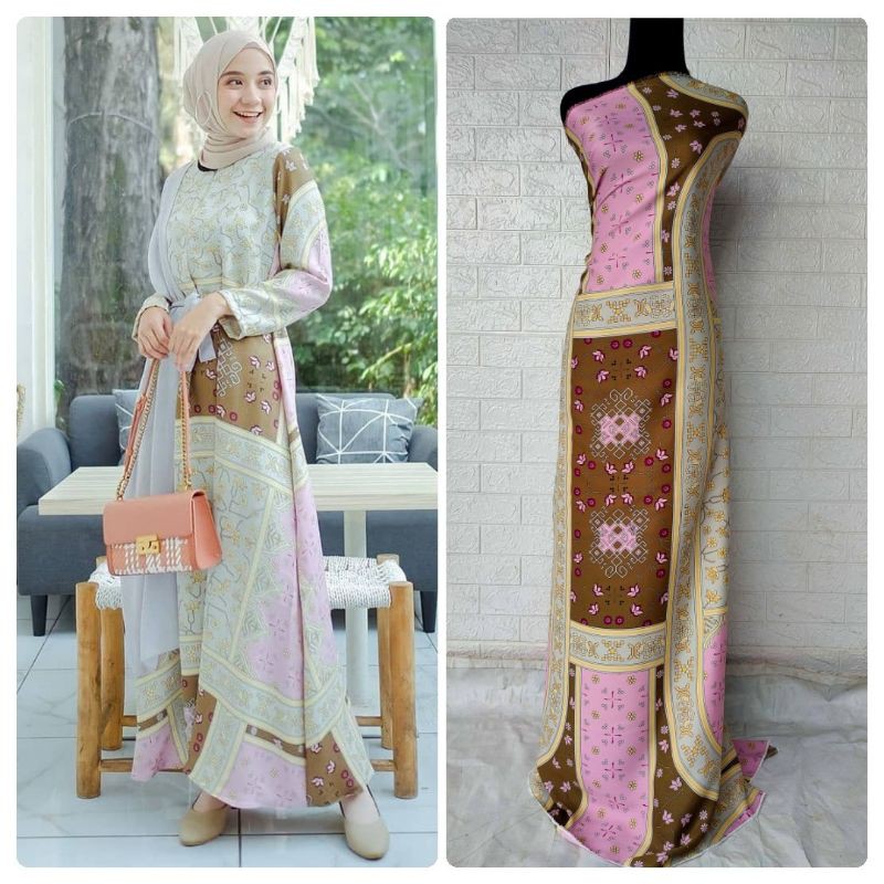 Kain Maxmara Kingdom Bahan Gamis branded (harga per 0,5m)