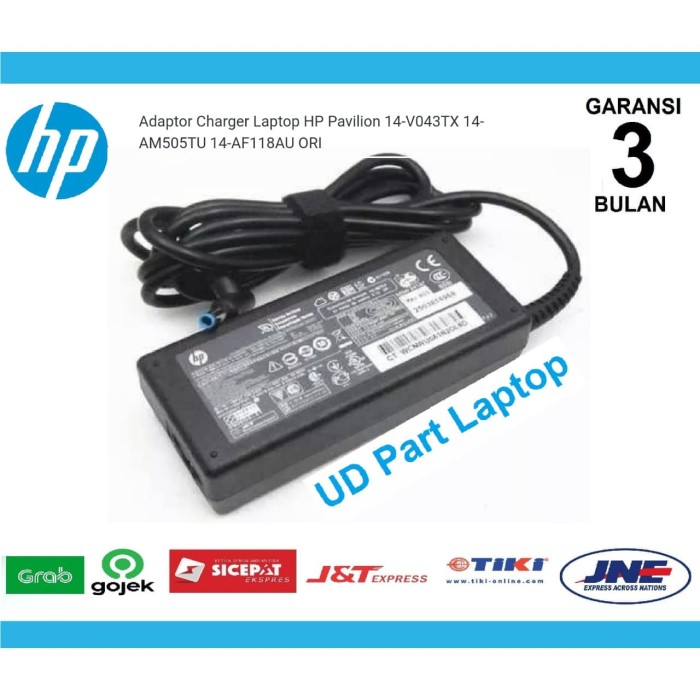 Adaptor Charger Laptop HP Pavilion 14-V043TX 14-AM505TU 14-AF118AU ORI