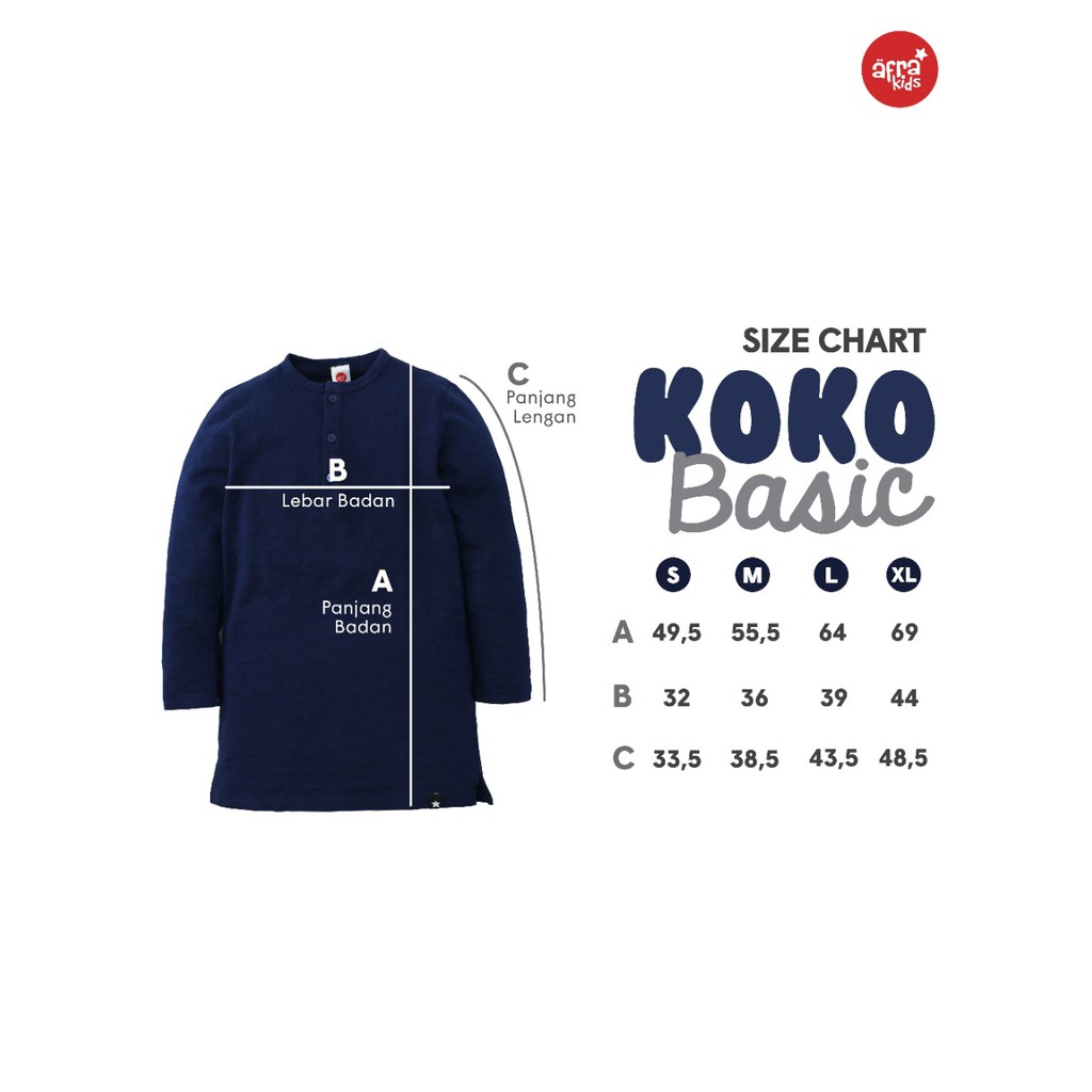 Koko Basic Afrakids KK001-NAVY