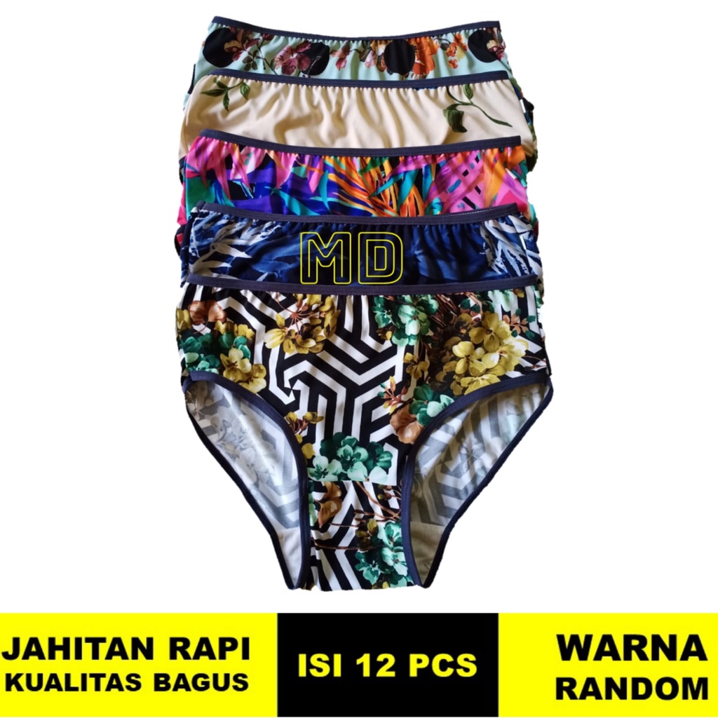 12pcs/Celana dalam wanita/pakaian dalam wanita/Bikini/CD