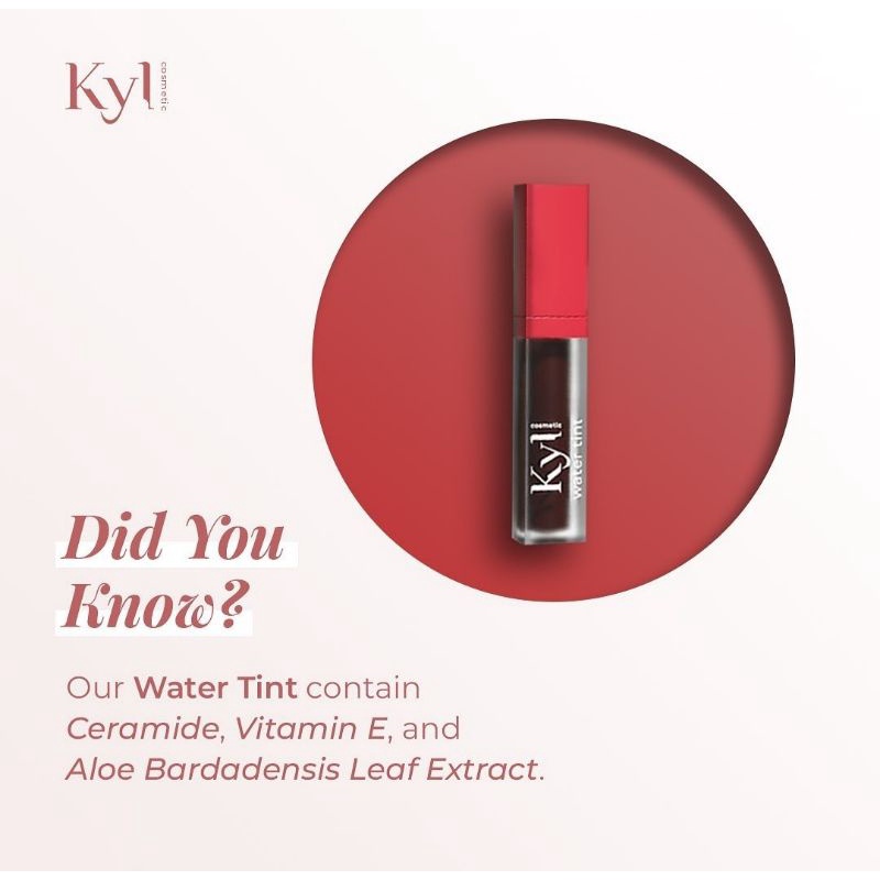 KYL Liptint by Kayla Nadira GIFT EMAS LOGAM MULIA