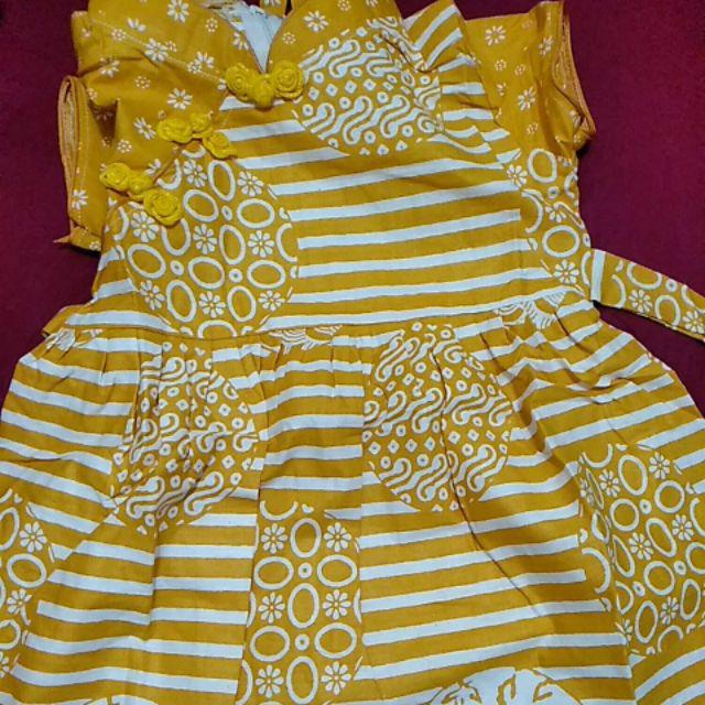 Welans Batik - Kebaya Anak - Cheongsam Dress - Lp14