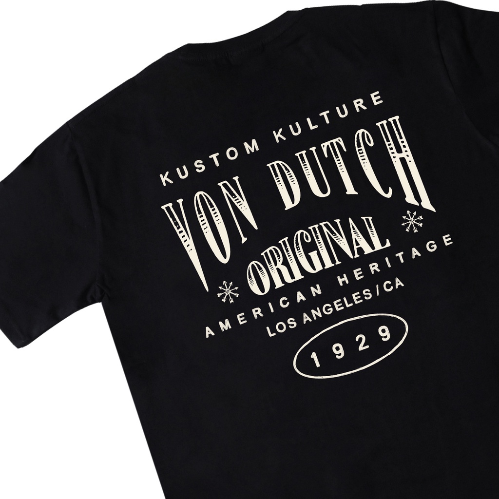 V0n Dutch Tshirt 0445 Black