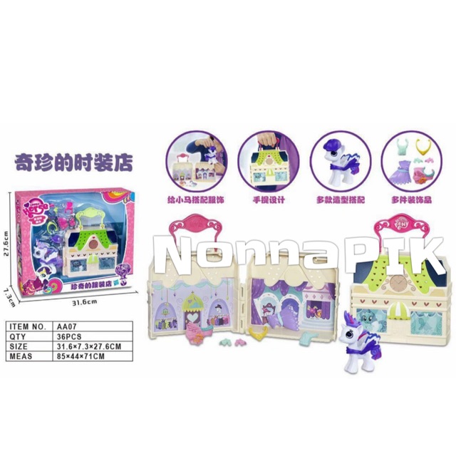 Castle Little Pony Mainan Rumah Little Pony Original High Quality Kinvil Toys