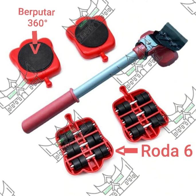 Best Product!!! Alat Bantu Pemindah Barang Lemari Brankas Trolly Furniture Move Tools - Paling Dimin