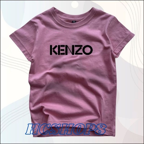 Kaos Anak Ideal Logo Kzoo Usia 2-16th Unisex Cowok Cewek Kaos Oblong Anak Pakaian Anak Laki Laki Perempuan