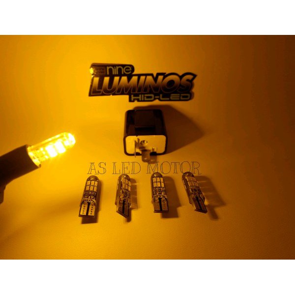 BARU   LUMINOS SEIN MOTOR T10 - LAMPU SIGN MOTOR LUMINOS - BOHLAM LED RATING