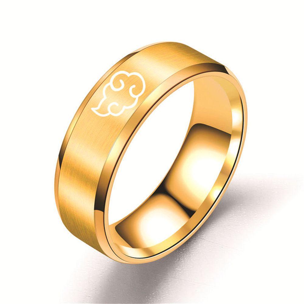 Lily Anime Cincin Aksesoris Pesta Jari Cincin Kreatif Hadiah Perhiasan Adjustable Naruto