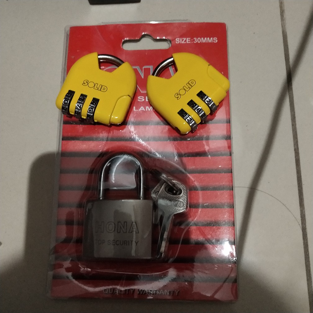 Gembok Hona 30 Mm Pendek