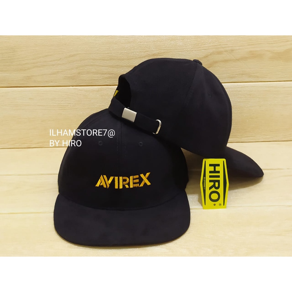 (COD)Topi Snapback bordir AVIREX Original New Model/Topi Distro Keren/Topi Distro Terlaris