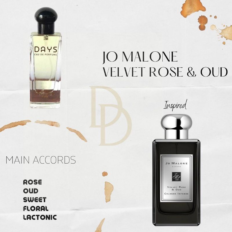 PARFUM VIRAL INSPIRED PERFUME JO MALONE VELVET ROSE & OUD