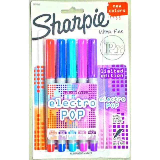 

Sharpie Ultra Fine Point' Electro Pop Set isi 5