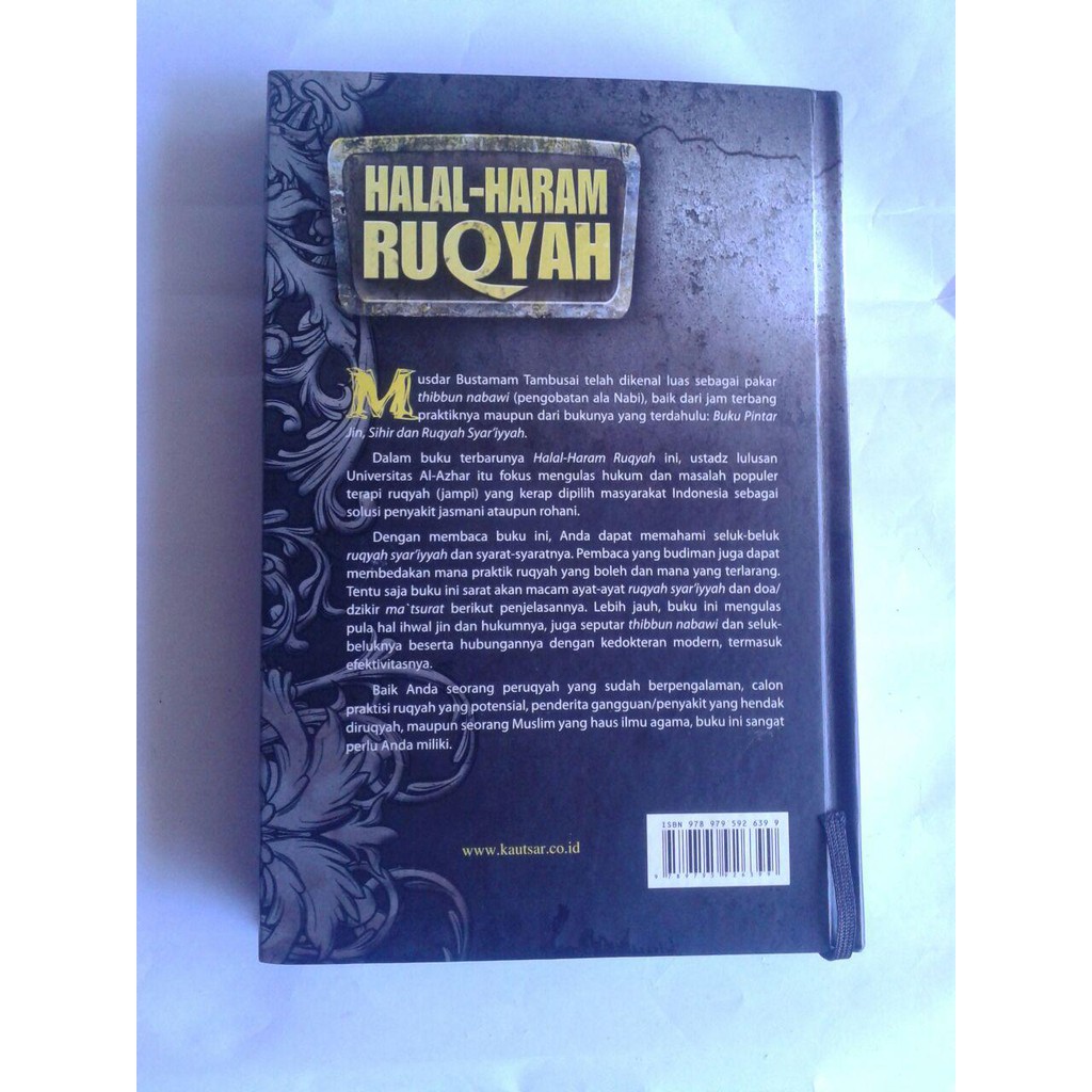 Buku Halal Haram Ruqyah Tuntunan Syariah Mengatasi Sihir Shopee Indonesia