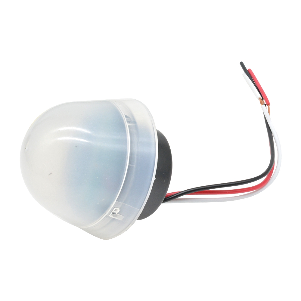 [IN STOCK/COD]AC DC 12V / AC 110V 220V Saklar On Off Sensor Lampu Jalan Tahan Air