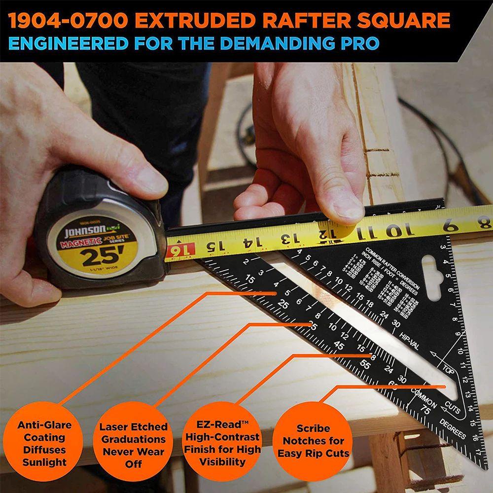 POPULAR Populer Penggaris Segitiga Kualitas Tinggi Untuk Bangunan Framing Tools Gauges Metric Measuring Ruler
