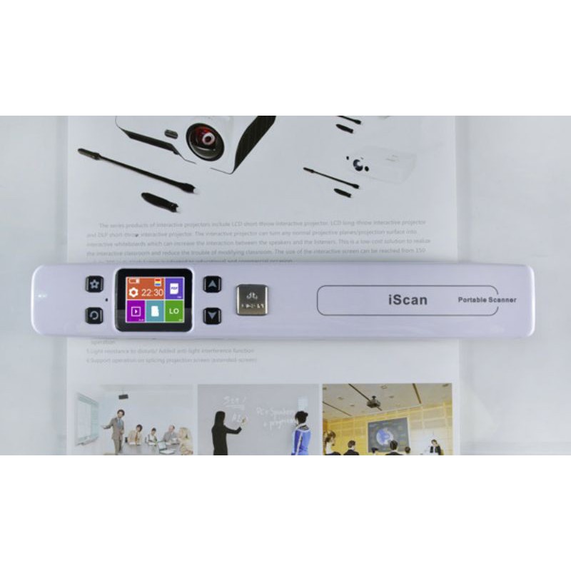 Portable Full Color Scanner 1050DPI with LCD Screen