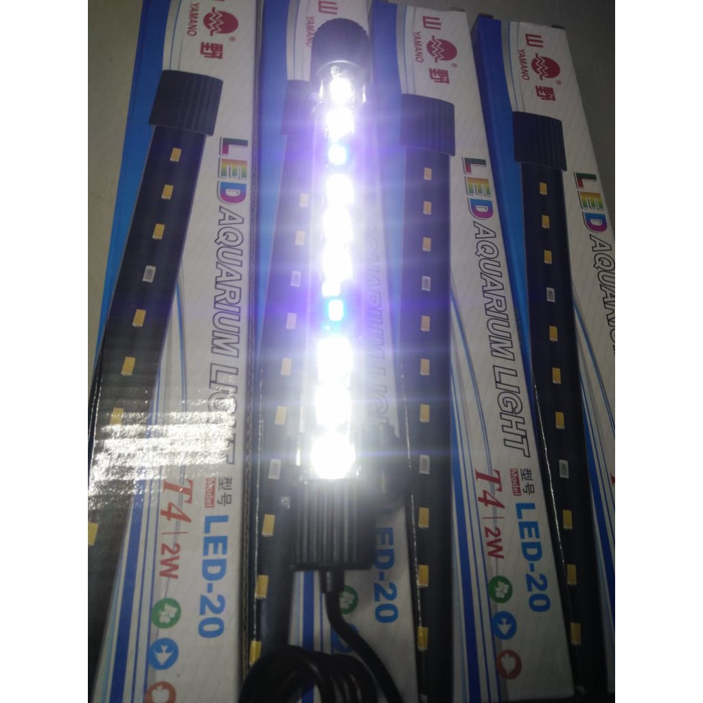 Lampu Led Celup Yamano Led 20cm 2 Watt warna  PUTIH  biru 