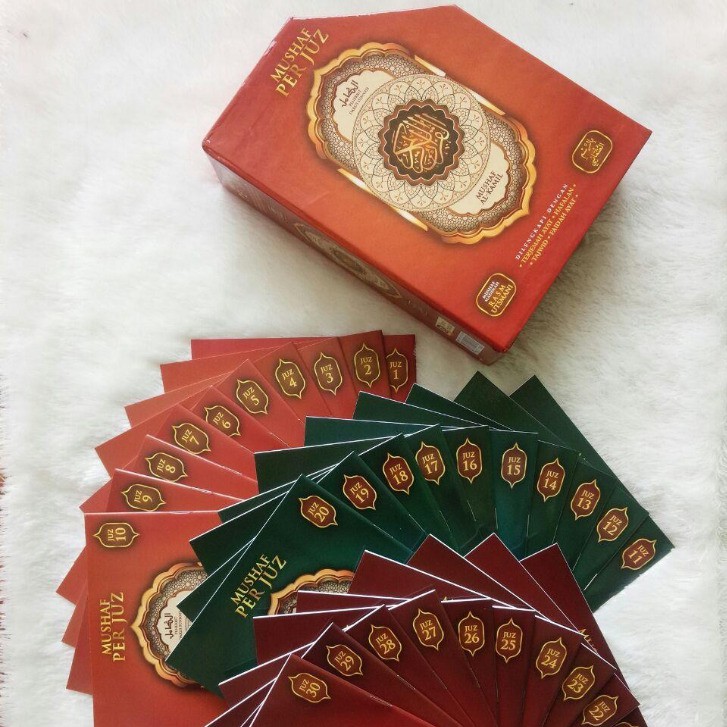 Al-Qur’an Mushaf Al-Kamil Terjemah Hafalan Tajwid Per Juz A5
