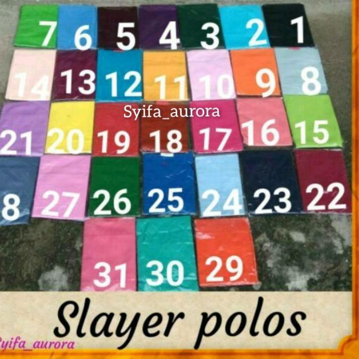 

【Cuci gudang】 Slayer polos Diskon Besar!!!!!