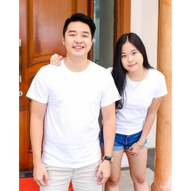 15+ Trend Terbaru Baju Couple Putih Polos